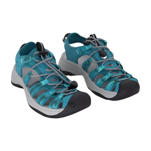 KEEN Women's Astoria West Closed Toe Sandals, Sea Moss/Tie Dye, Size 5 - Picture 1 of 5